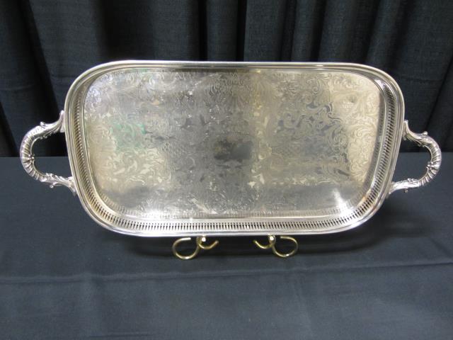 Rental store for 11  X 25  RECT SILVERPLATED TRAY in Longview TX