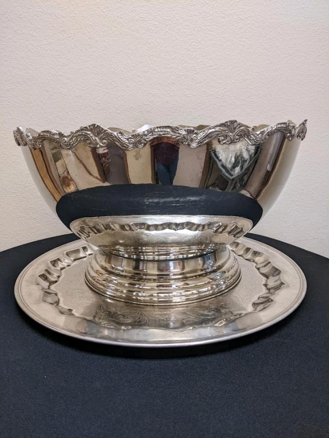 Rental store for 5 GALLON NICKEL PUNCH BOWL in Longview TX