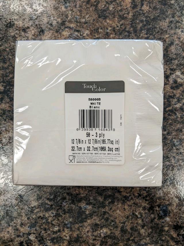 Rental store for WHITE LUNCHEON NAPKIN in Longview TX