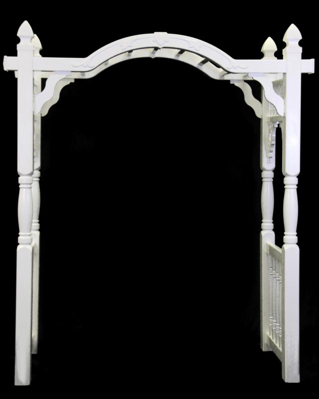 Rental store for WHITE RESIN ARBOR ARCH in Longview TX