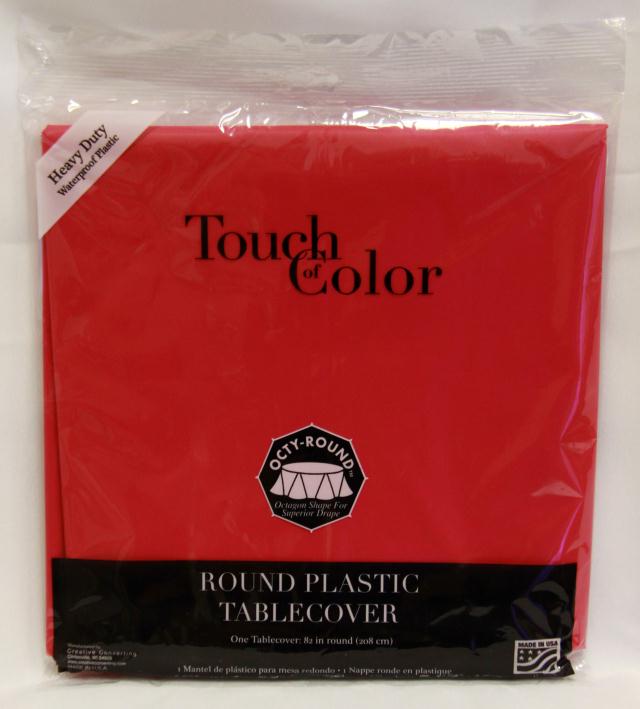Rental store for RD RED PLASTIC TABLECOVER in Longview TX