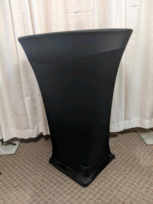 Rental store for BLACK SPANDEX LINENS in Longview TX