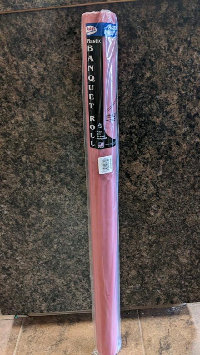 Rental store for 40 X150  BURGUNDY PLASTIC ROLL in Longview TX