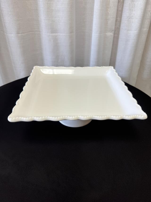 Rental store for 12  X 12  WHITE PEDESTAL CAKE STAND in Longview TX